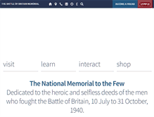 Tablet Screenshot of battleofbritainmemorial.org
